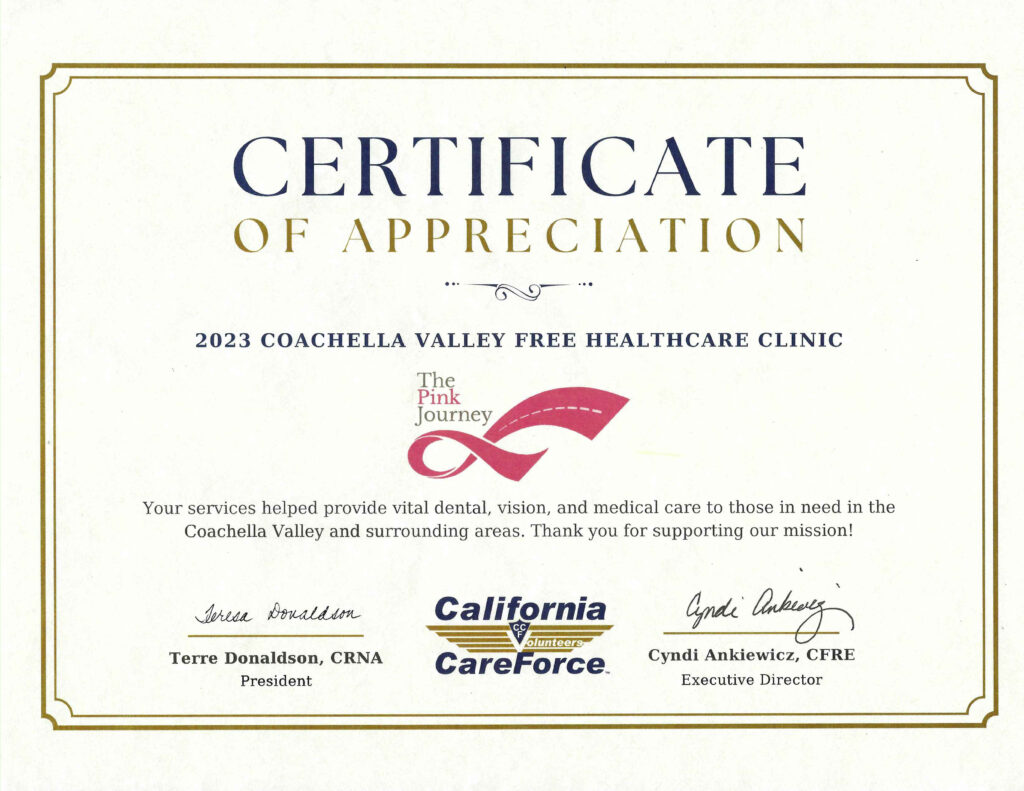 CareForce certificate