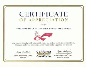 CareForce certificate