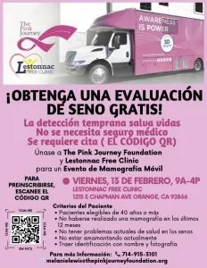 Mobile mammogram truck with 
